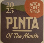 PINTA MIESIĄCA NOWOŚĆ 2025 - Podkładka pod piwo