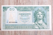 50 franków - Francja - banknot kolekcjonerski Mateja Gabrisa z 2015 roku