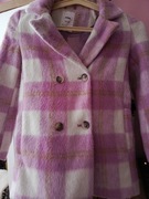 Płaszczyk 128cm w kratkę