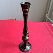 Stary mosiężny wazon wazonik