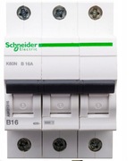 Wyłącznik nadprądowy Schneider Electric 400 V IP20 16 A