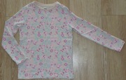 Koszulka dziewczęca z długim rękawem rozm. 128.