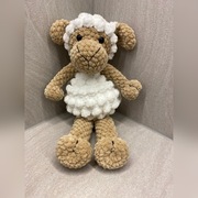 Pluszowa owca handmade rękodzieło