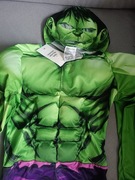 Strój przebranie kostium karnawałowy balik Marvel Hulk 134/140 8-10lat nowy