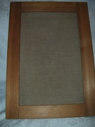 SOSNOWA RAMA Z PODOBRAZIEM I PŁÓTNEM