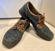 Mokasyny Clarks Blue Yachting 29 cm, nubuk. 