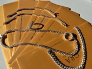 Bransoletka tenisowa ze srebra 925 wysadzana moissanitami 3 mm