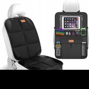 Zestaw Mata ochronna pod fotelik samochodowy + organizer Smart eLf 