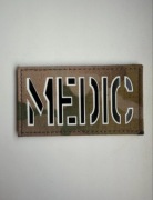 Naszywka combat id MEDIC multicam apteczka wojskowa ratownik wojsko polskie