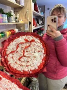 Prezent na walentynki słodki bukiet Rafaello 