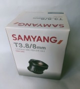 Samyang T3.8 8mm VDSLR UMC Fish-eye CS II.