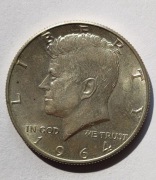 USA moneta 1/2 dolar 1964r. Kennedy USA