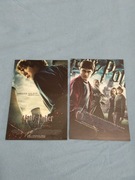 Ulotki kinowe z serii Harry Potter zestaw 2 sztuk 