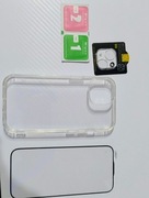Zestaw do iPhone 15 – etui szkło hartowane na ekran  osłona aparatu