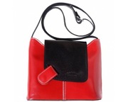 Torebka skórzana z magnetycznym zapięciem