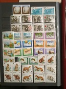 Znaczki PRL. Rok 1984.  Niekompletny rocznik w parkach 