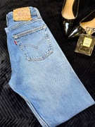 Jeansy Levi Strauss & Co. 501 W26 L32 – Vintage Blue | Stan bdb | 
