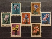 Znaczki Bułgaria 1968 flora kwiaty 