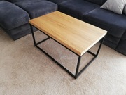 Ława kawowa , dąb naturalny  loft 