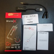 Creative Sound BlasterX G1 USB - zewnętrzna karta dźwiękowa, sprawna
