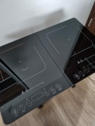 Płyta szklano-ceramiczna kuchenka 2 pola grzewcze 3200 W czarna AREBOS