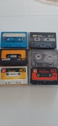 Sprzedam zestaw 6 używanych kaset magnetofonowych C60