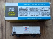 Model kolej wagon towarowy Martini Piko unikat