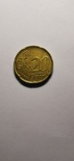 Włochy 20 Euro cent 2002 r. destrukt 