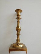 Świecznik jednoramienny  antyk