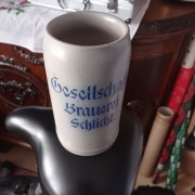 Stary przedwojenny kufel