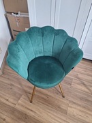 Fotel w kształcie muszli