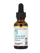 Folinic Acid California Gold Nutrition 30 ml kwas folinowy krople