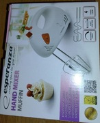MIKSER RĘCZNY ROBOT KUCHENNY ESPERANZA MUFFIN EKM007G 150 W BIAŁY