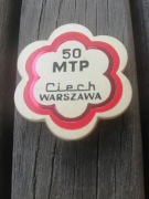 Przypinka CIEH Warszawa - PRL