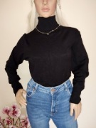 Klasyczny Golf oversize półgolf golfik sweter kardigan damski sweterek