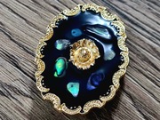 Broszka wisior w stylu retro vintage 