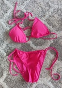 Bikini strój kąpielowy Cropp roz. S róż