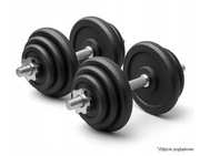 Hantle treningowe żeliwne 2x20kg