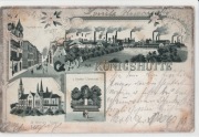 Pocztówka Konigshutte, Chorzów