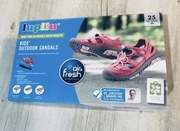 DZIECIĘCE SANDAŁY OUTDOOROWE, rozm. 25 RÓŻOWE