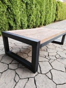 Ława loft drewno /stal 