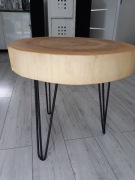 Niepowtarzalny stylowy stół lite drewno