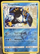 6 kart Pokemon Empoleon HOLO 34/156 + Floatzel 36/156 + Piplup 31/156