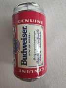 Zapalniczka Kolekcjonerska puszka Budweiser z otwieraczem . 