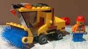 7242 LEGO zamiatarka ulic 