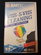 VHS S-VHS czyszcząca kaseta EMTEC