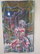Flaga Iron Maiden - Somewhere in time, nowa