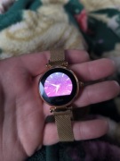 Smartwatch damski GARETT Women Lisa złoty stalowy