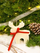 Świeczka renifer boże narodzenie prezent dla pracowników klientek