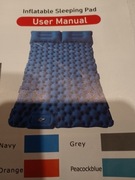 Materac dwuosobowy Szary